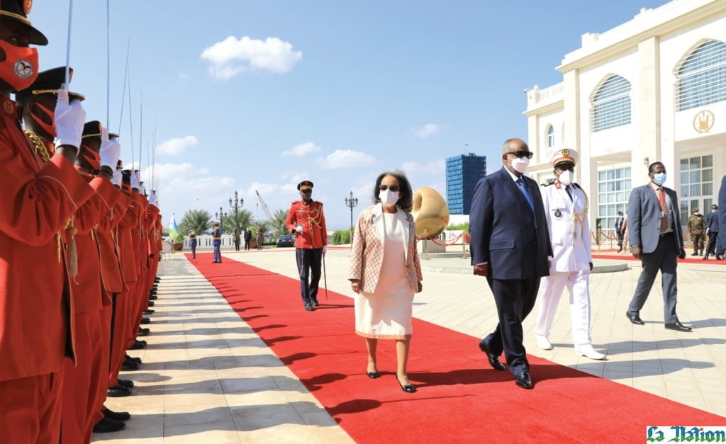President Guelleh and Ms. Sahle-Work Zewde reaffirm the will of their countries to continue and strengthen their economic integration